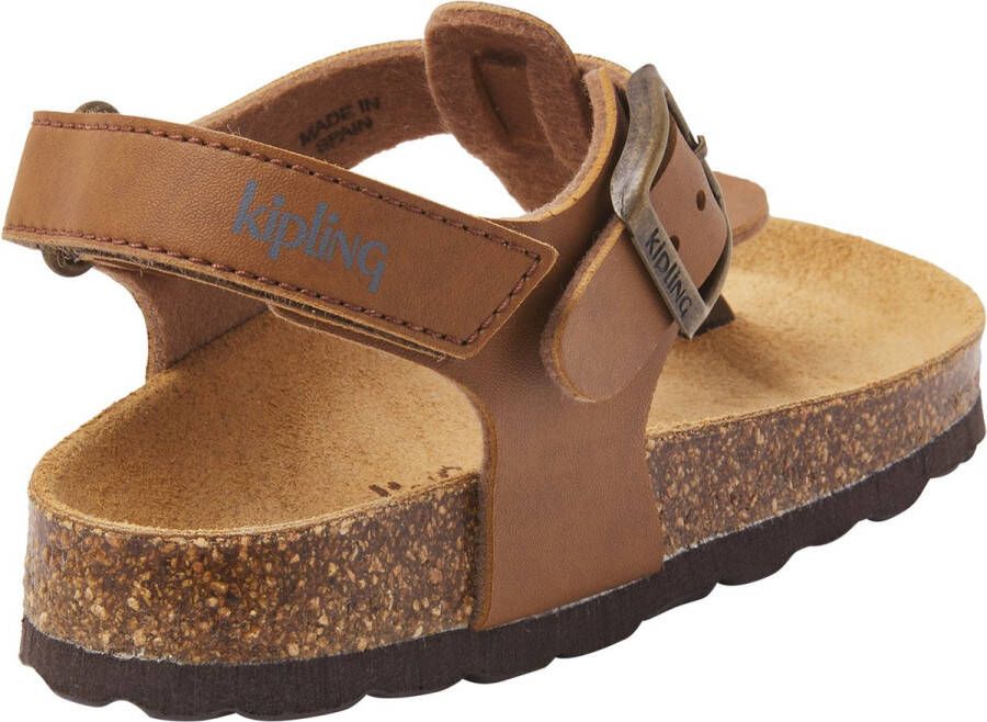 Kipling Juan 3 Sandalen Jongens Cognac