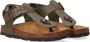 Kipling Juan 3 Khaki 0420 Kinderen Sandalen Groen - Thumbnail 5