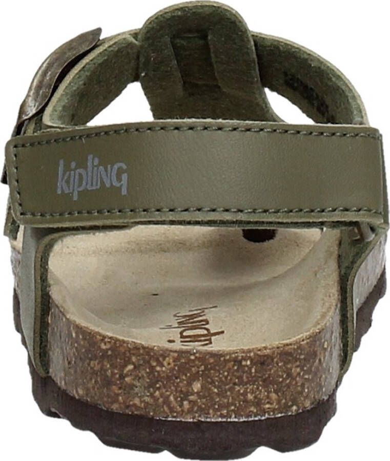 Kipling Juan Sandalen groen Imitatieleer Heren