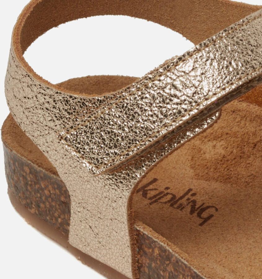 Kipling Miley 4 Sandalen goud Leer