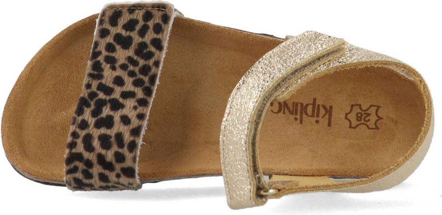 Kipling Miley 4 Sandalen goud Leer