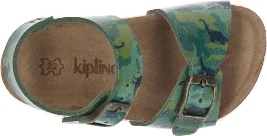 Kipling Nino 1 sandalen groen