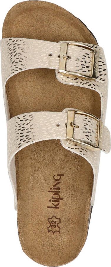 Kipling Pepita 4 Slippers Meisjes Goud