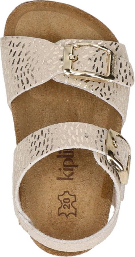 Kipling Pepita Sandalen goud Leer