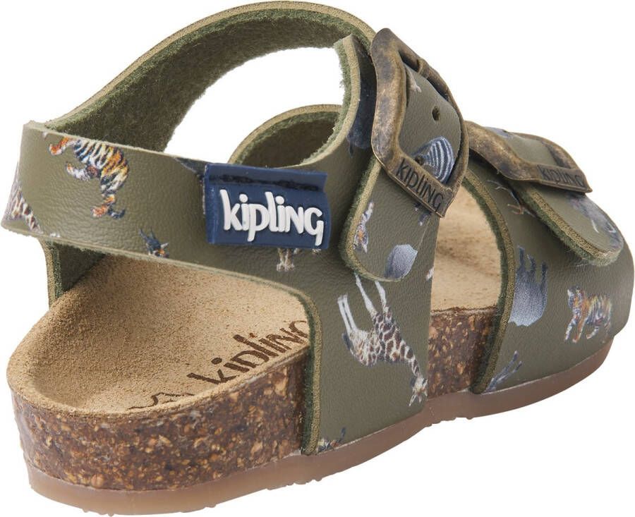 Kipling Saffari sandalen kaki Groen Jongens Imitatieleer All over print 23 - Foto 10