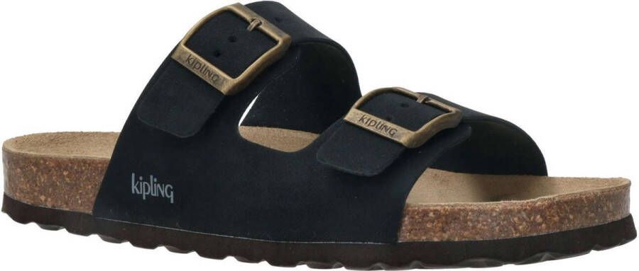 Kipling Sunset slippers zwart