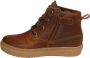 Koel4kids 03m008 Hoge sneakers Leren Sneaker Jongens Kids Cognac - Thumbnail 7