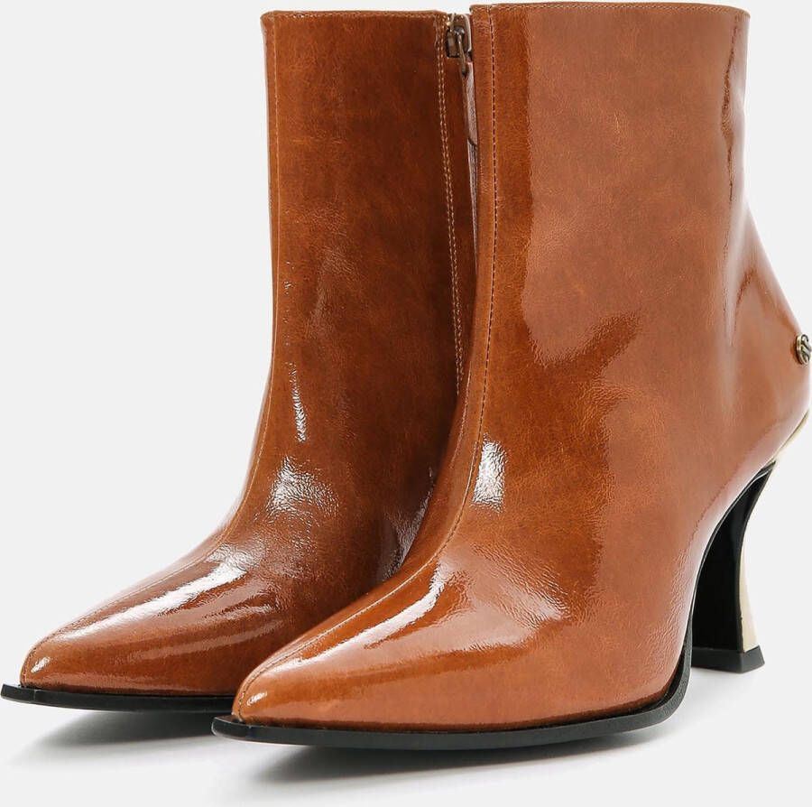 Kunoka ALIXE ankle boot brandy Enkellaarsjes Dames Bruin - Foto 4