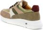 Kunoka ARI platform sneaker khaki and beige Sneakers Dames Beige Groen Wit - Thumbnail 2