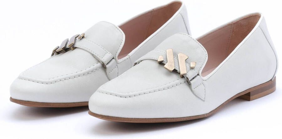 Kunoka CARLA loafer off white Loafers Dames Wit - Foto 5