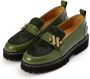 Kunoka EMMY loafer malachite Loafers Dames Groen - Thumbnail 6