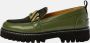 Kunoka EMMY loafer malachite Loafers Dames Groen - Thumbnail 5