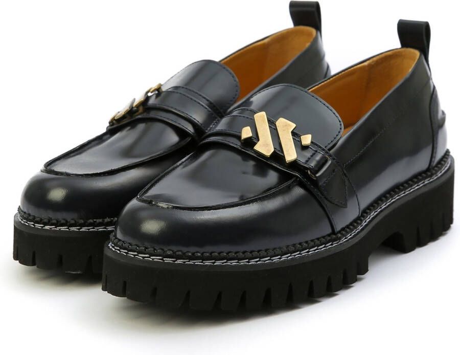 Kunoka EMMY loafer pulido black Loafers Dames Zwart - Foto 3