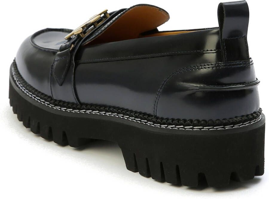 Kunoka EMMY loafer pulido black Loafers Dames Zwart