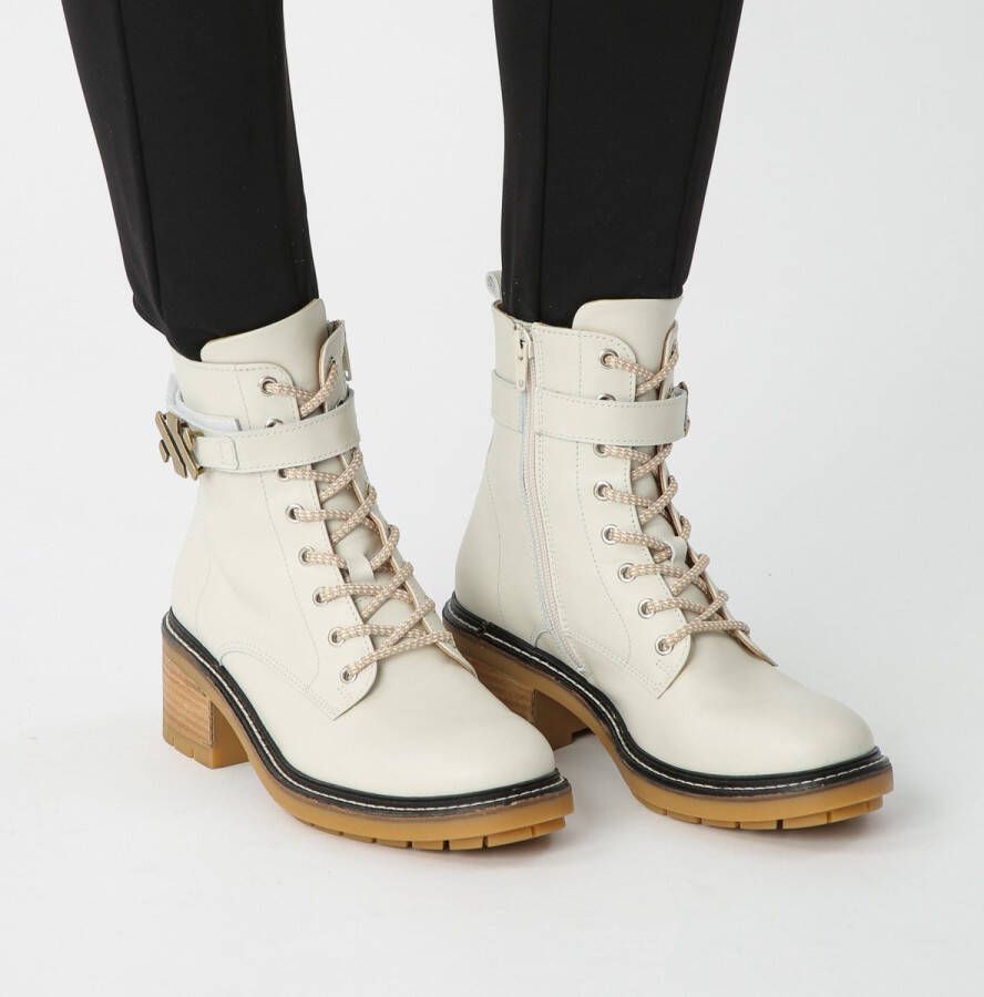 Kunoka ROXANNE ankle boot moonstone Enkellaarsjes Dames Wit