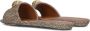 KURT GEIGER LONDON Slippers Dames Kensington Flat Maat: 42 Materiaal: Textiel Kleur: Beige - Thumbnail 3