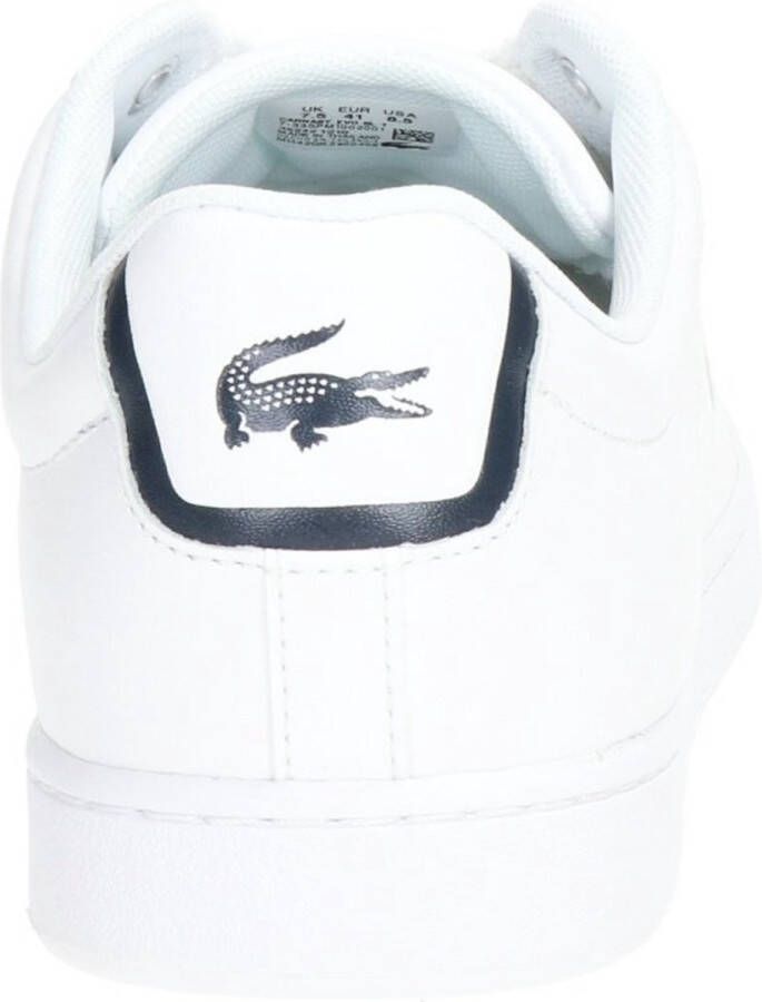 Lacoste Carnaby Evo BL 1 SMA Heren Sneakers Wit