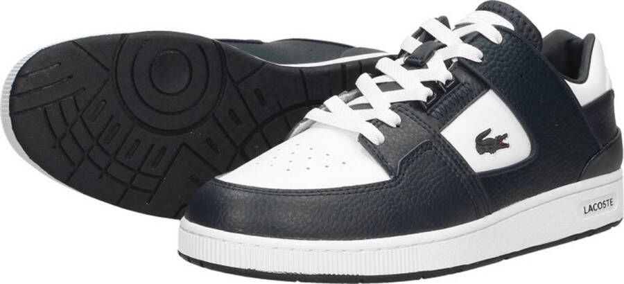 Lacoste Court Cage Lage sneakers Heren Wit