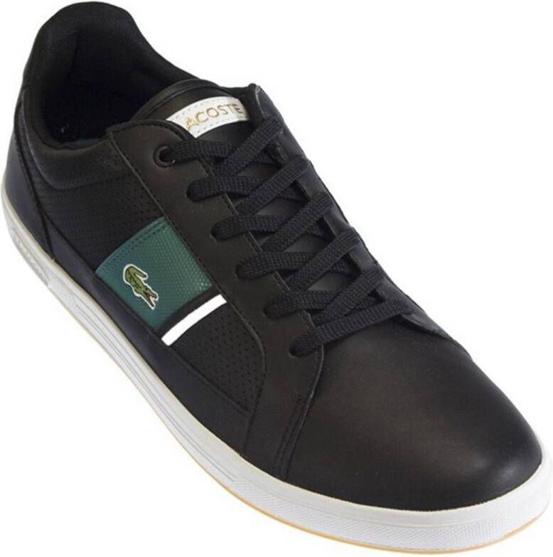 Lacoste Europa 120 1 SMA Heren Sneakers Zwart