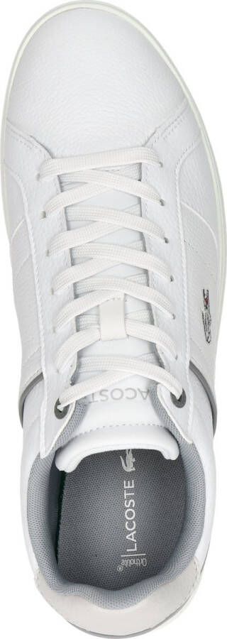 Lacoste Europa Pro Heren Sneakers Wit Grijs