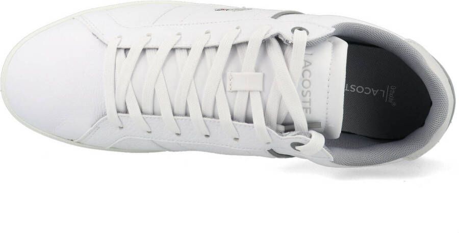 Lacoste Europa Pro Heren Sneakers Wit Grijs