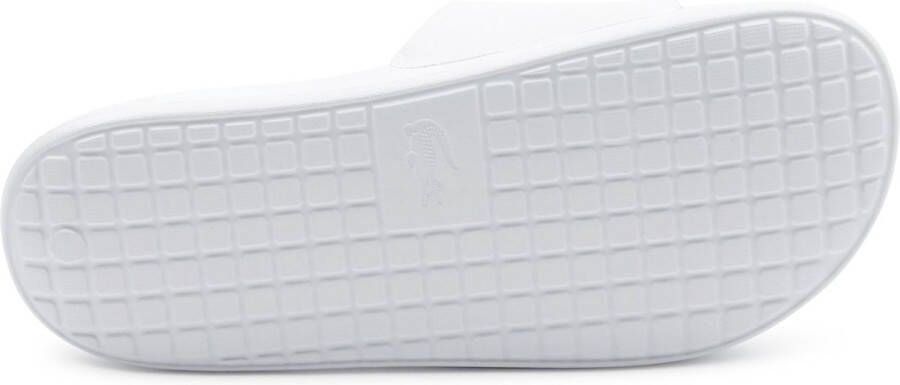 Lacoste Serve Slide 1.0 Heren Slippers Wit Groen