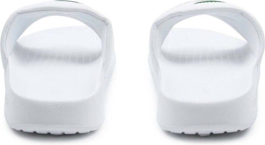 Lacoste Serve Slide 1.0 Heren Slippers Wit Groen