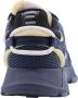 Lacoste Nylon en Leren Sportschoenen Blauw Heren - Thumbnail 6