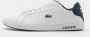 Lacoste Graduate Pro 222 Heren Sneakers Schoenen Leer Wit 744SMA0014042 - Thumbnail 9