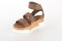 Lazamani Dames Sandalen 75.812 Brown Bruin Jute LA75812brown - Thumbnail 5