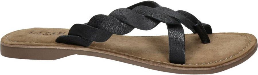 Lazamani 75.283 Ladies Toe Slippers Black - Foto 10