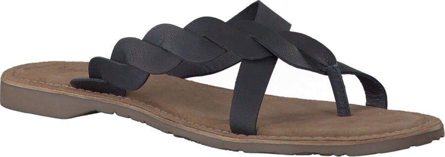 Lazamani 75.283 Ladies Toe Slippers Black - Foto 12