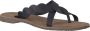 Lazamani 75.283 Ladies Toe Slippers Black - Thumbnail 12