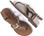 Lazamani Taupe Kralen Sandalen Multicolor Dames - Thumbnail 9