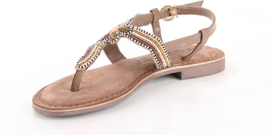 Lazamani Dames Sandalen 75.298 Taupe