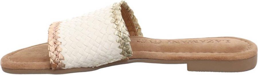 Lazamani Dames Slippers 33.486 Off-White