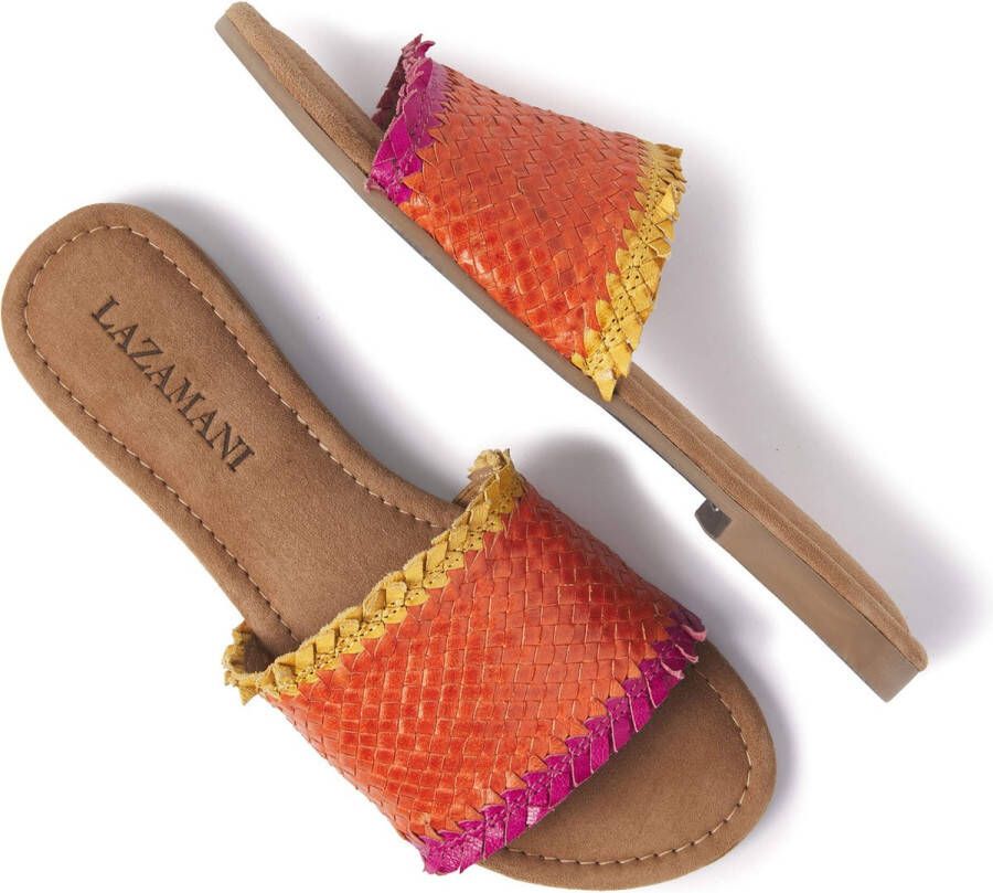 Lazamani Dames Slippers 33.486 Orange