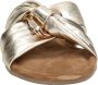 Lazamani Stijlvolle Leren Slippers met Metalen Detail Yellow Dames - Thumbnail 13