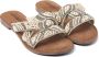 Lazamani Beige Zomer Slipper met Kralenbanden Beige Dames - Thumbnail 12