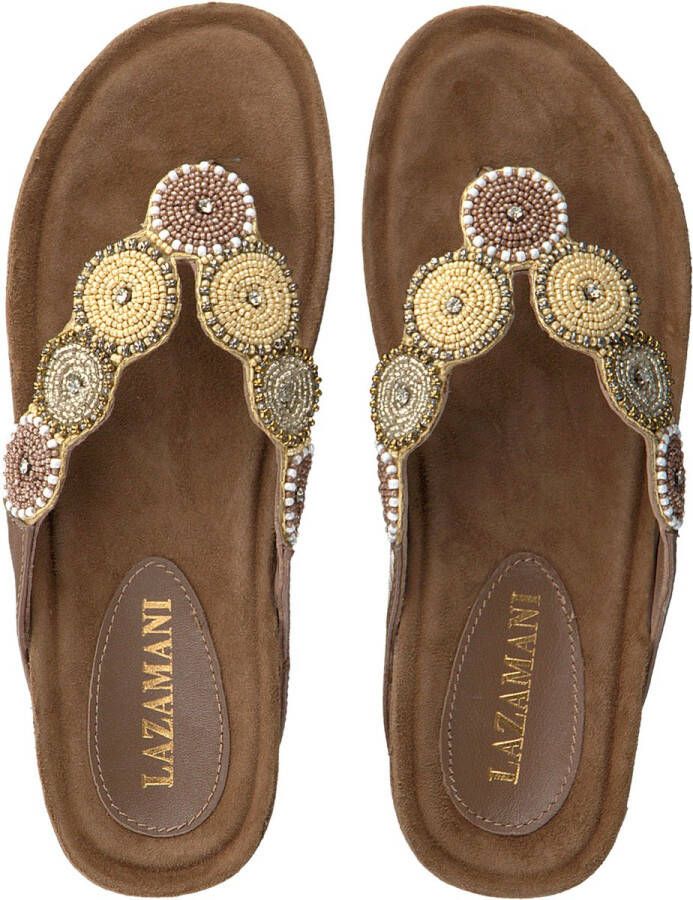 Lazamani Dames Slippers 75.455 Beige