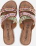 Lazamani Kleurrijke Handgemaakte Zomer Slippers Multicolor Dames - Thumbnail 14