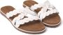 Lazamani Eden Leren Dames Slippers White - Thumbnail 3