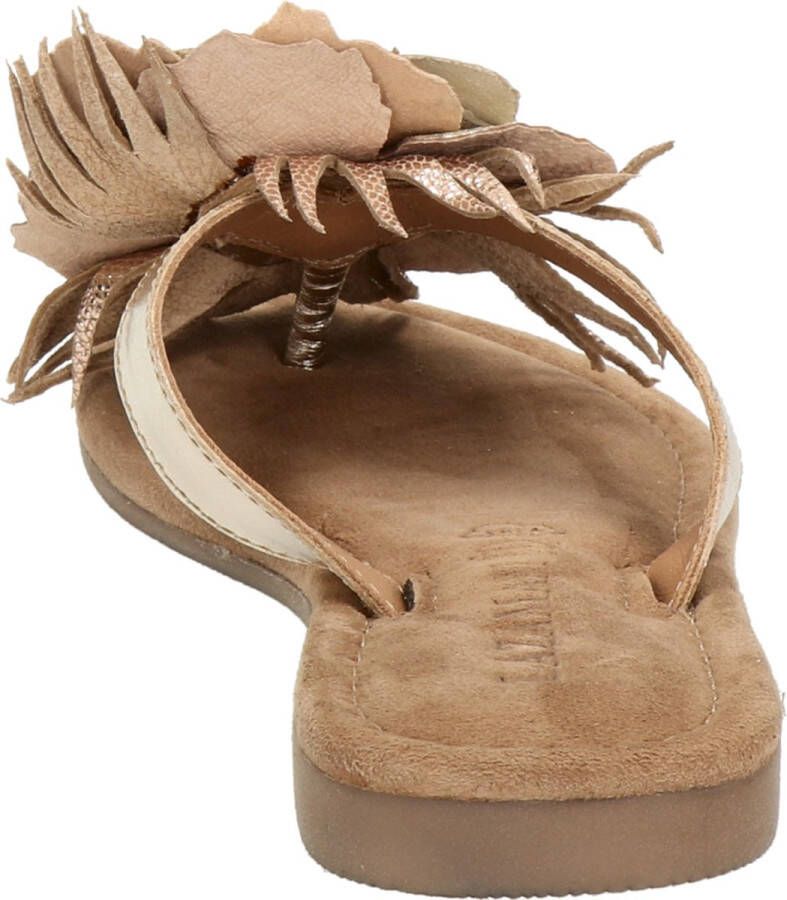 Lazamani Lily Leren Dames Slippers Gold - Foto 9