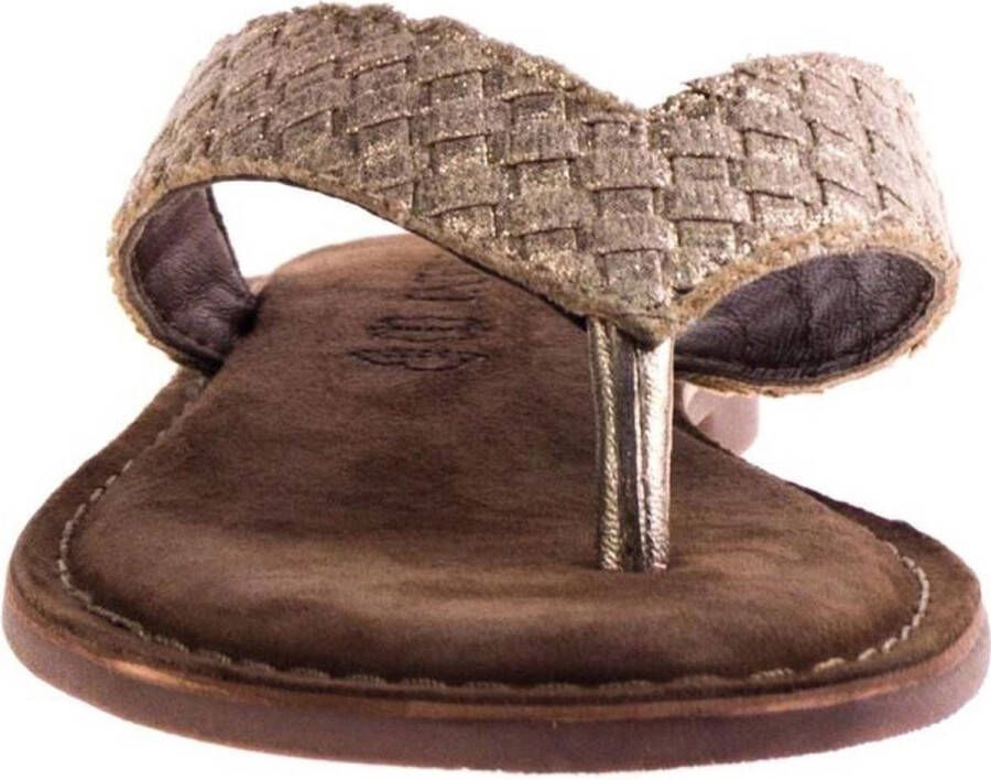 Lazamani Shiny Weave Teenslippers Dames