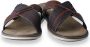 Lee Cooper Heren Watchet Slipper Men Low Dress Blues BRUIN - Thumbnail 3