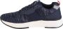 Lee Cooper LCW-22-29-0820M Mannen Marineblauw Sneakers - Thumbnail 4