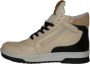 Lef ( Piedro) Lef Storm Hoge sneakers Off-white Leer Wijdtemaat Standaard - Thumbnail 5