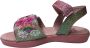 Lelli Kelly LK7402 Unicorn Velcro eenhoorn kraaltjes sandalen multi glitter - Thumbnail 6