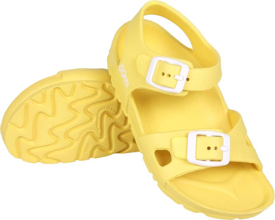 Lemigo Comfortabele superlichte gele kindersandalen met anatomische binnenzool - Foto 3