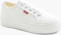 Levis Witte platform canvas sneaker - Thumbnail 6